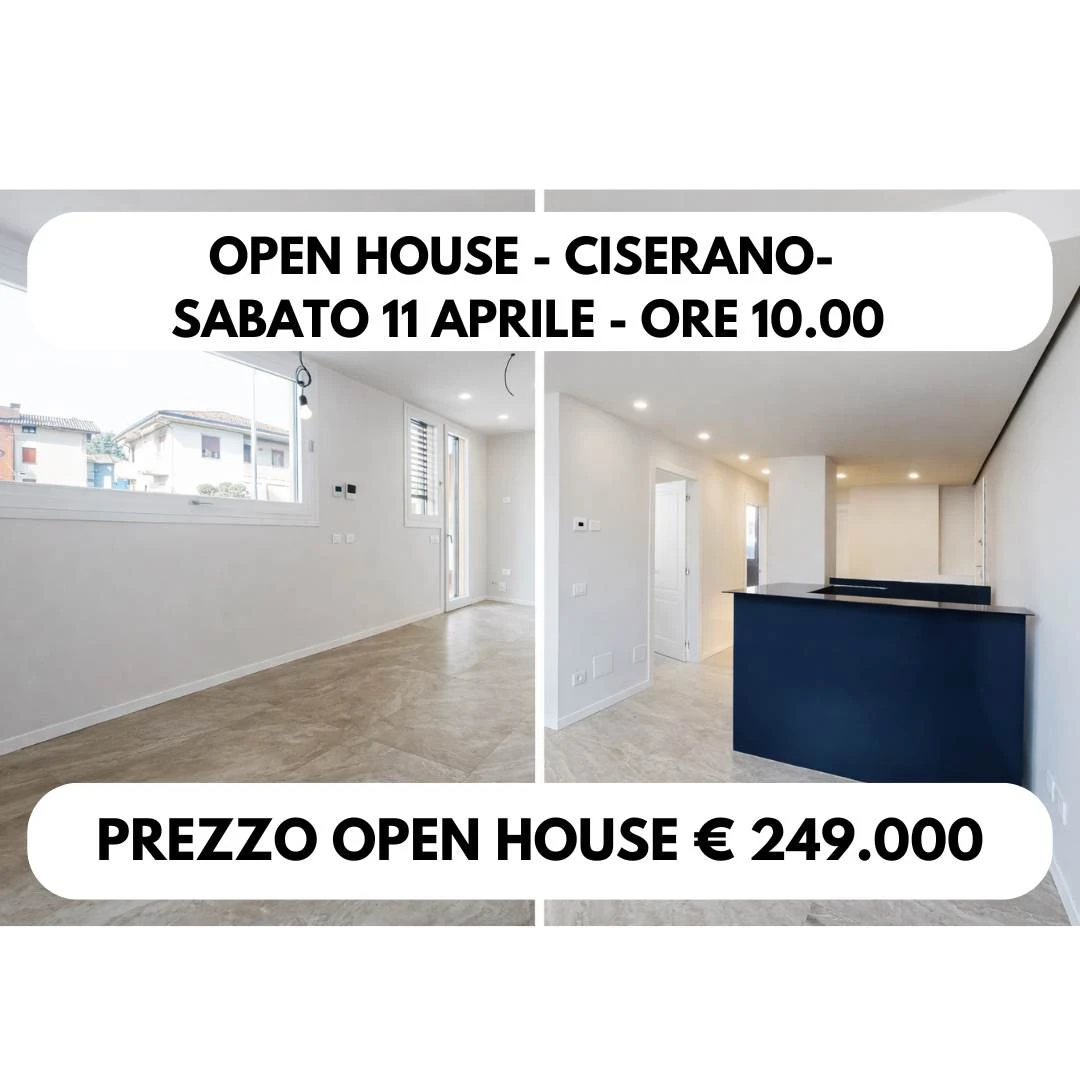 Open house sabato 11 aprile ore 10.00 - - solo su prenotazione