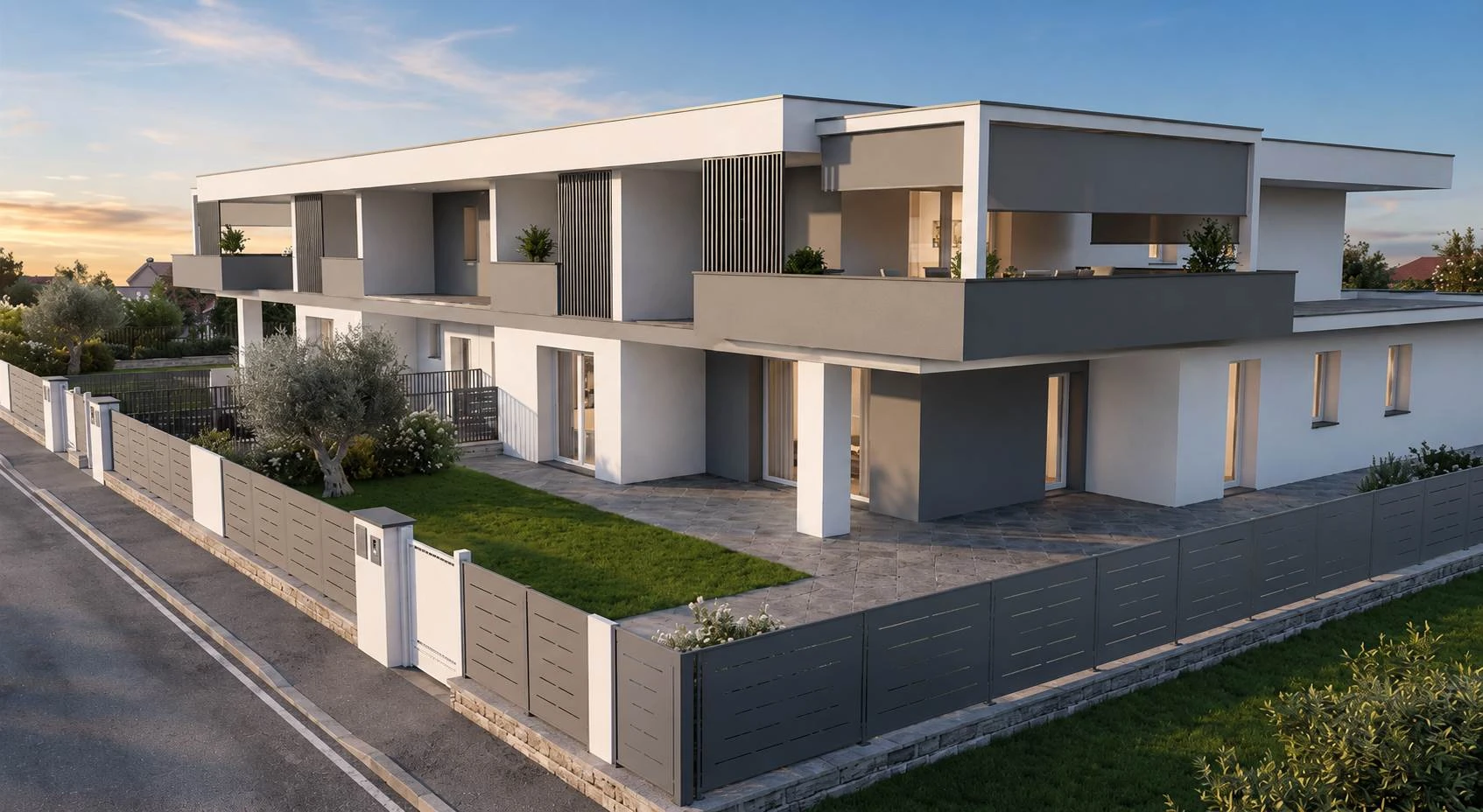 Esclusiva palazzina di sole 4 unita' abitative