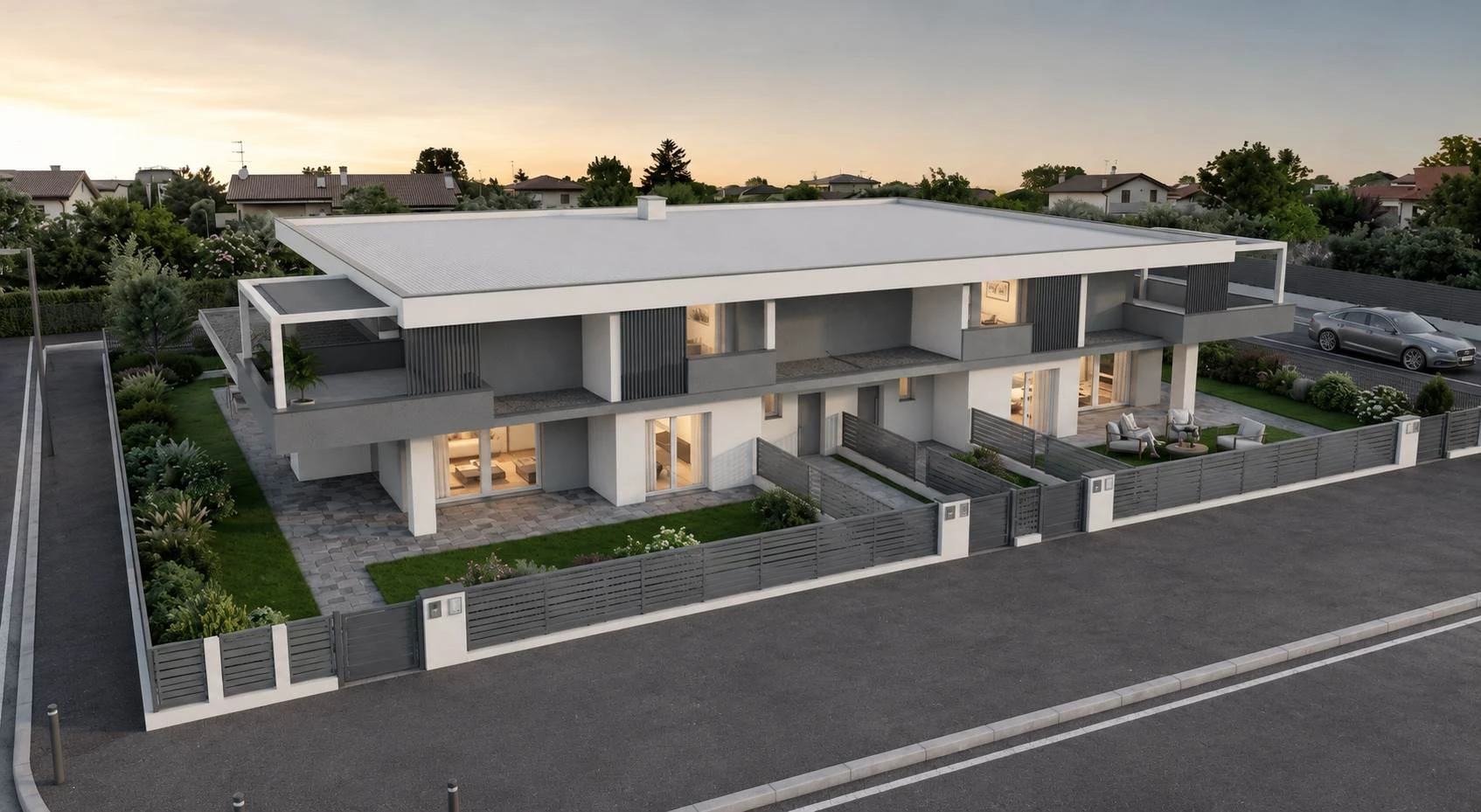 Esclusiva palazzina di sole 4 unita' abitative
