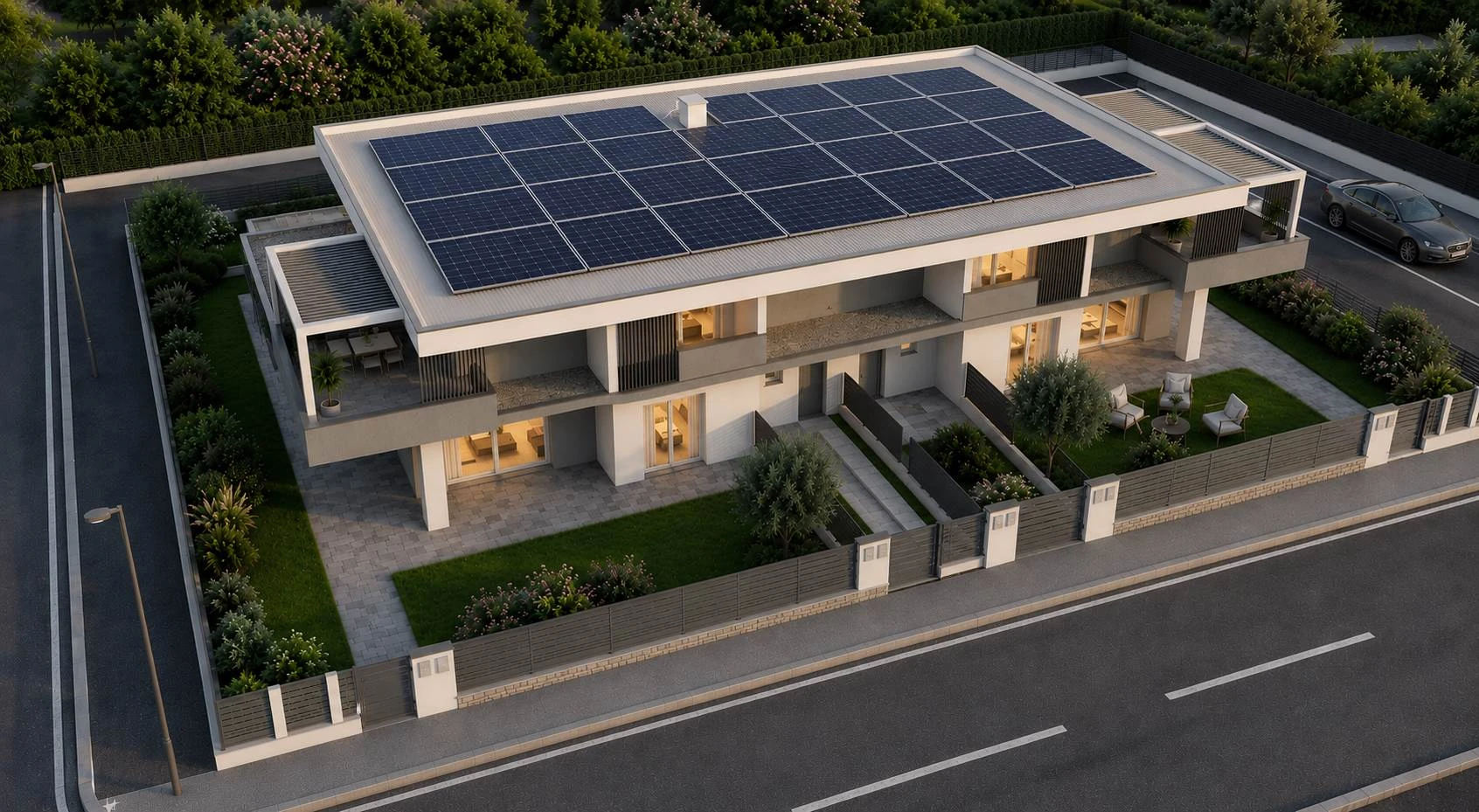 Esclusiva palazzina di sole 4 unita' abitative