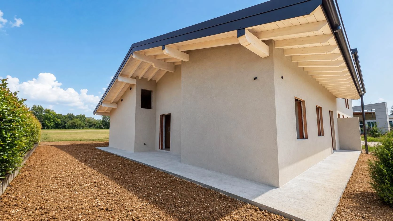 Villa bifamiliare su unico livello
