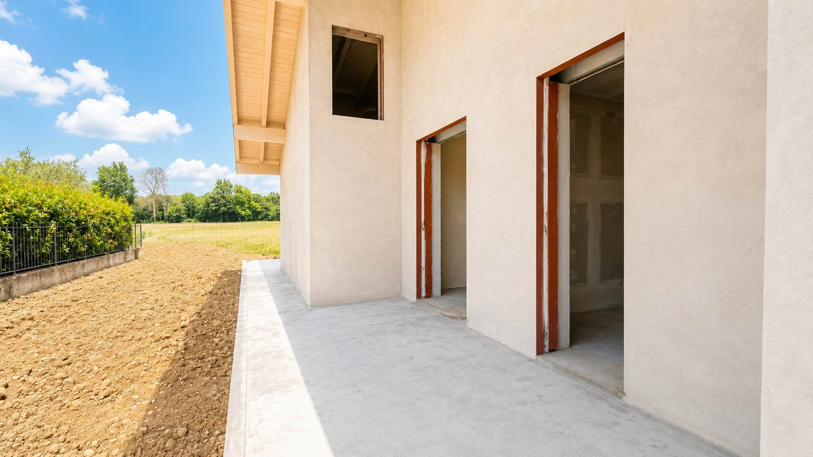 Villa bifamiliare su unico livello