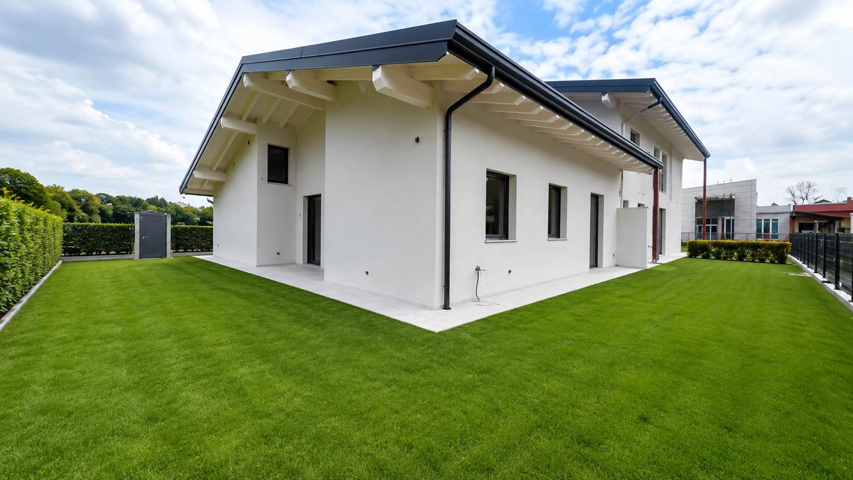 Villa bifamiliare su unico livello