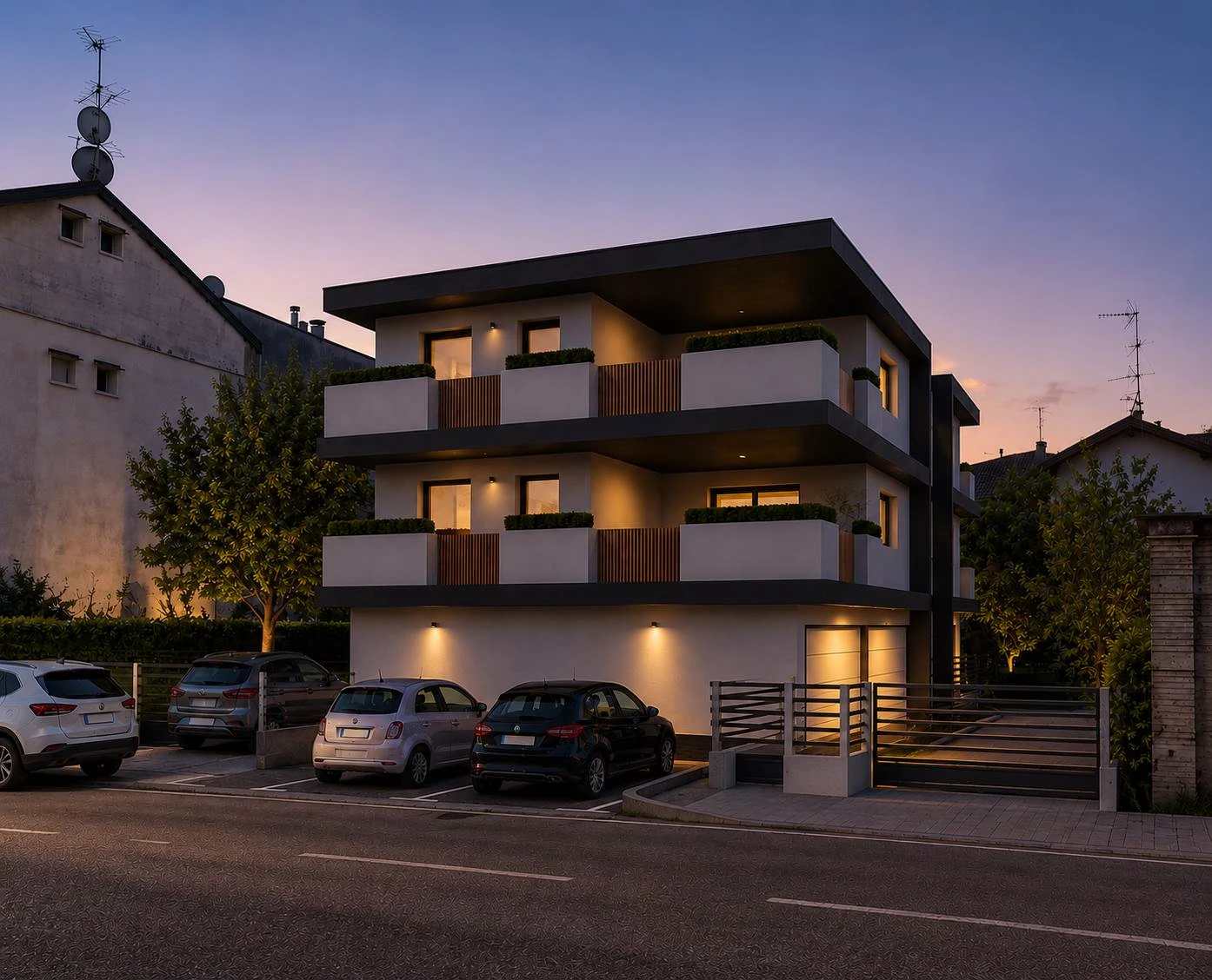 Appartamneto nuovo luinoso con terrazzo  e ascensore