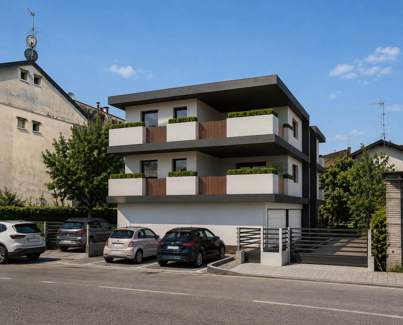 Appartamneto nuovo luinoso con terrazzo  e ascensore