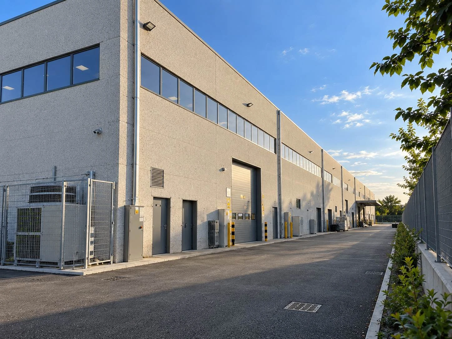 Capannone di 1200 mq oltre 1.100 mq esterni