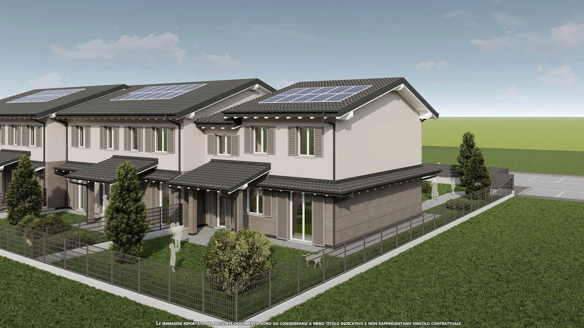 Nuova Villa Laterale ad Alto Risparmio Energetico - finiture personalizzabili-