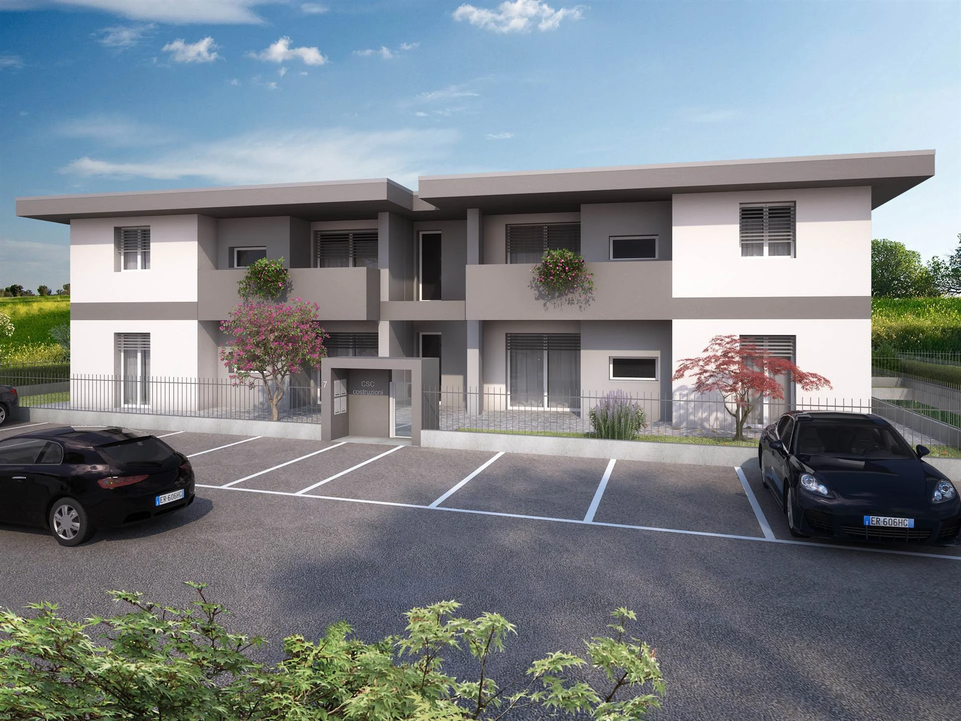 Nuovo trilocale con terrazzo