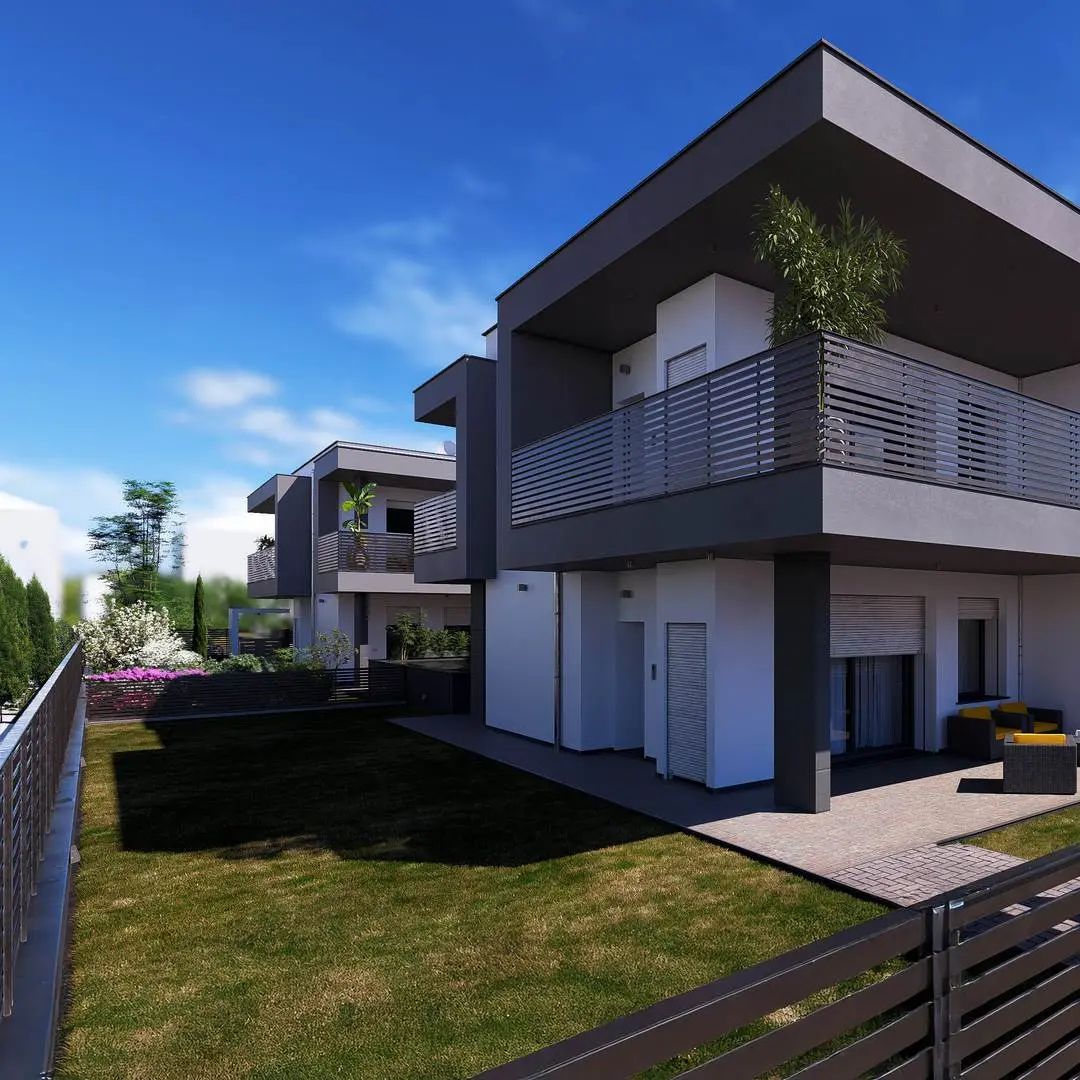 Nuovo complesso residenziale di quadrilocali in costruzione Nuovo complesso residenziale di quadrilocali in costruzione