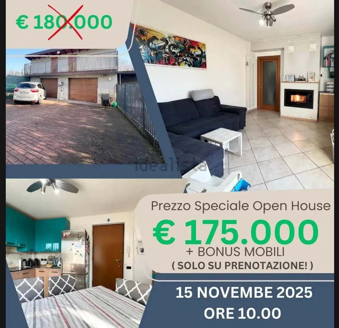 Open house - 15 novembre - trilocale con giardino e area esterna Open house - 15 novembre - trilocale con giardino e area esterna